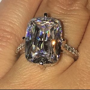 Sterling Silver Kim Kardashian Inspired Ring